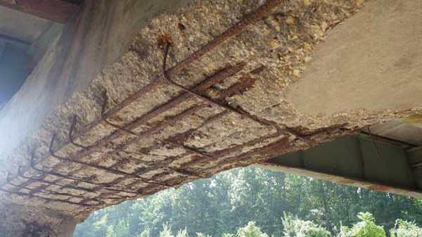 کاهش خوردگی پل های بتنی با میلگردهای FRP