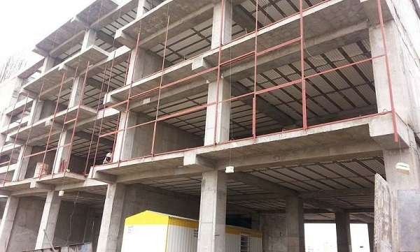 نحوه اجرای وال پست در اسکلت بتنی و فلزی